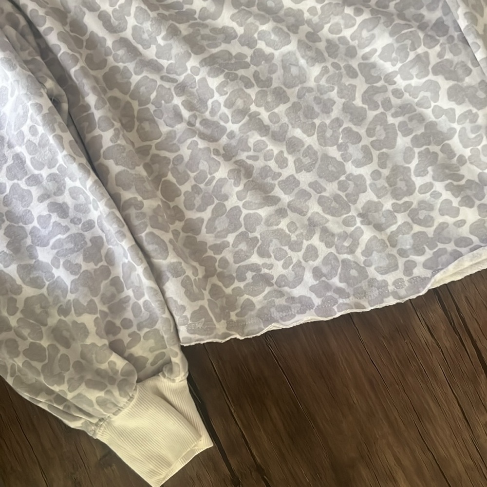 S leopard dropped pullover - Picture 3 of 4